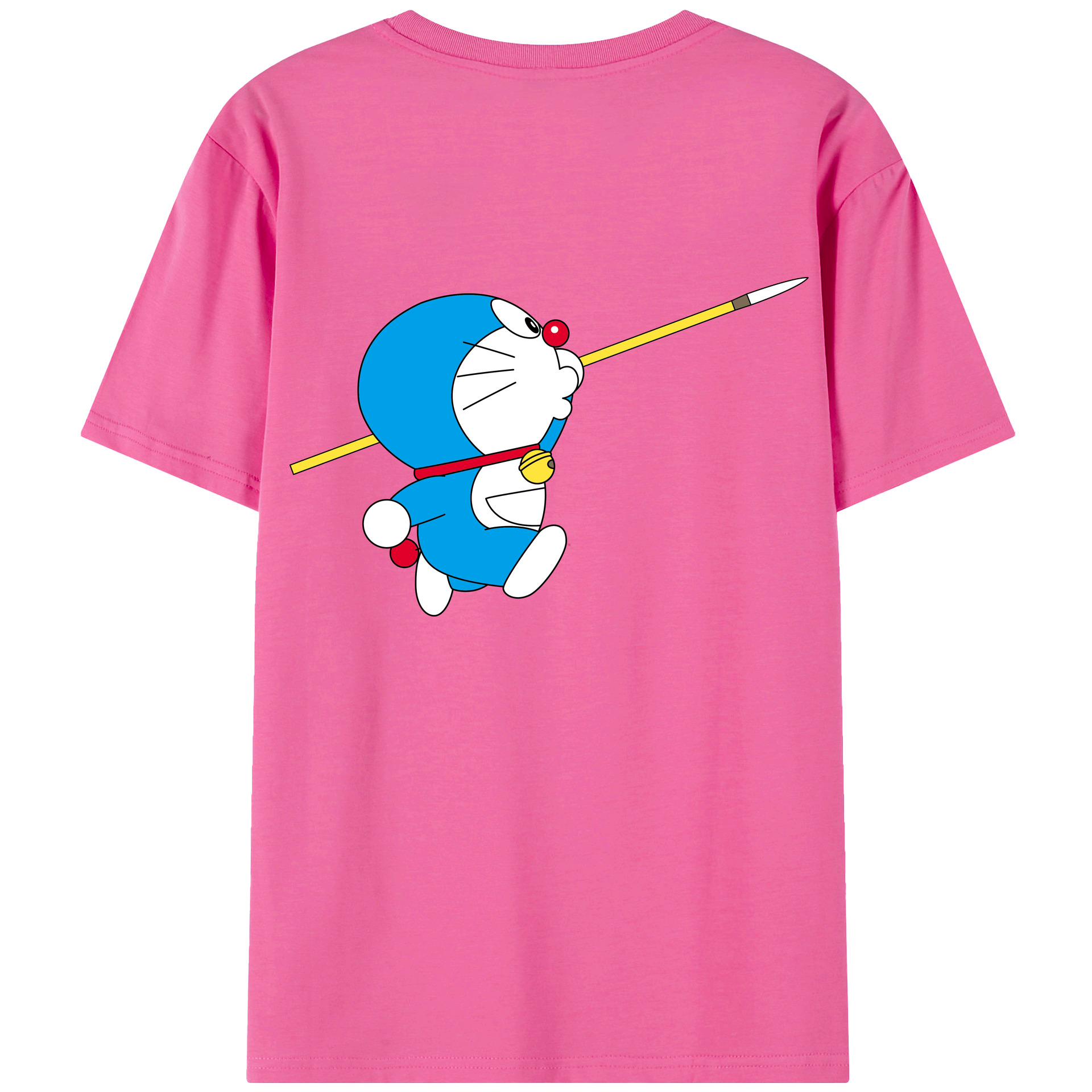 （画像用） ドラえもん Doraemon レディース半袖Tシャツ(バックプリント)
